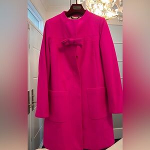 JCrew wool cashmere pink coat, 12